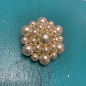 Pearl brooch